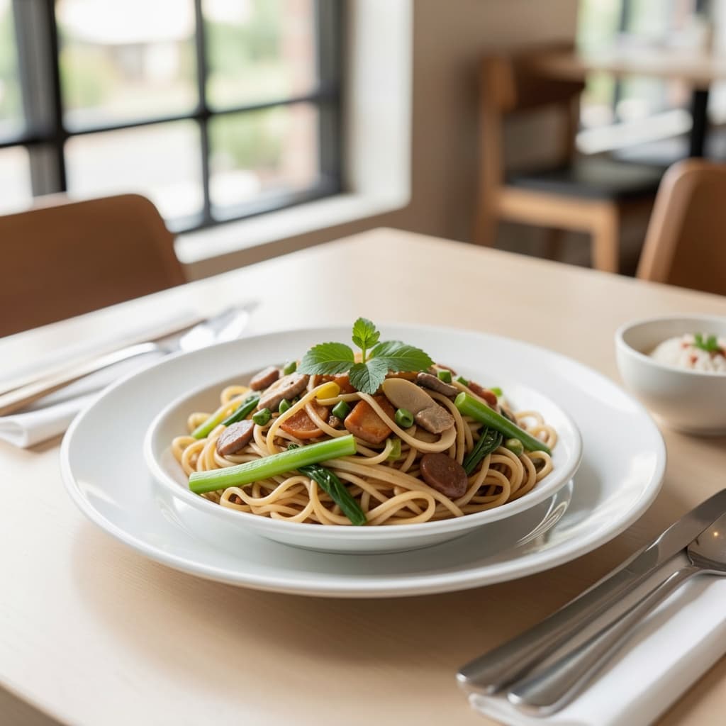 Szechwan Veg Hakka Noodles