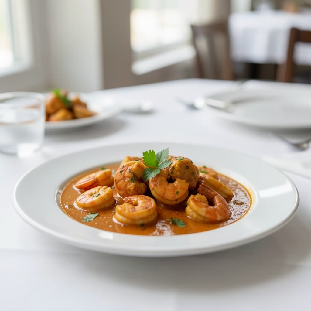 Madras Shrimp Curry