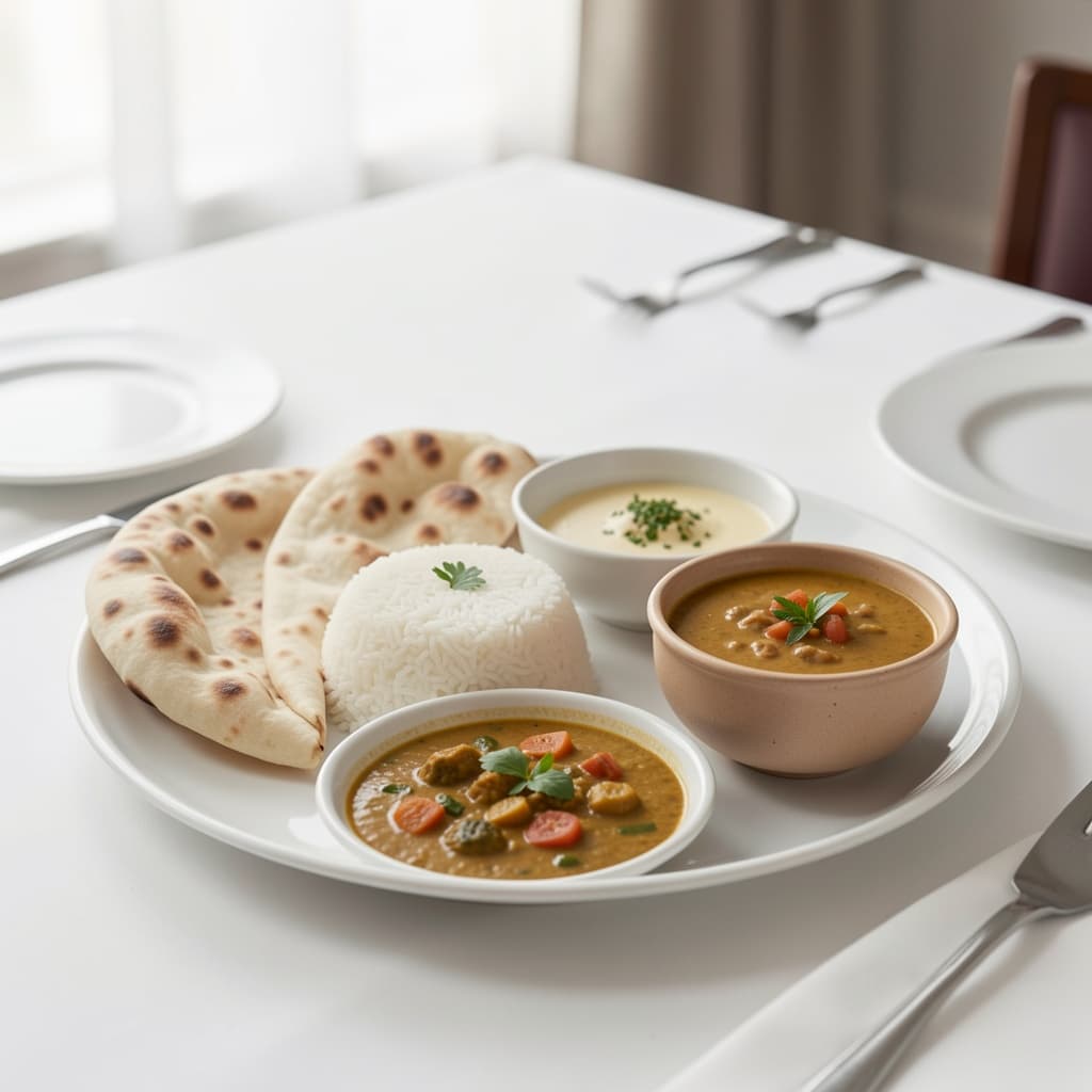Veg Thali - For Dinner