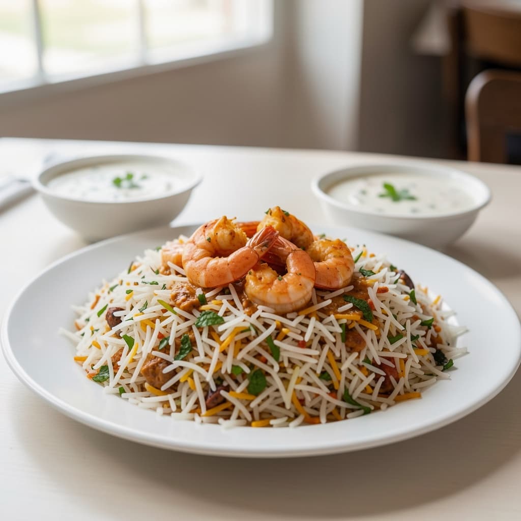 Shrimp Biryani