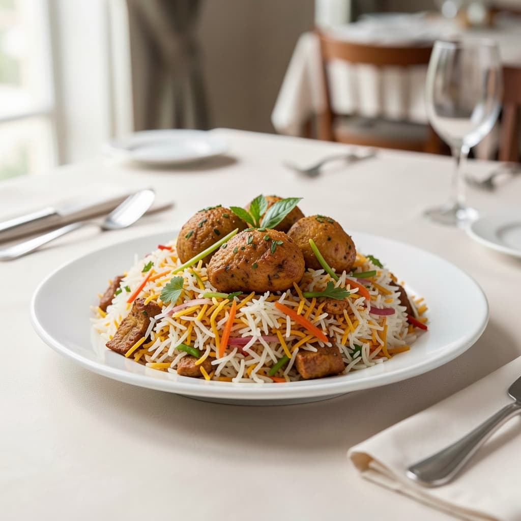 Hyderbadi Chicken Dum Biryani (Boneless)