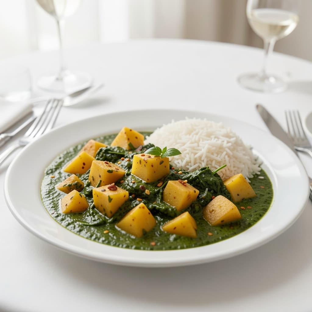Saag Aloo