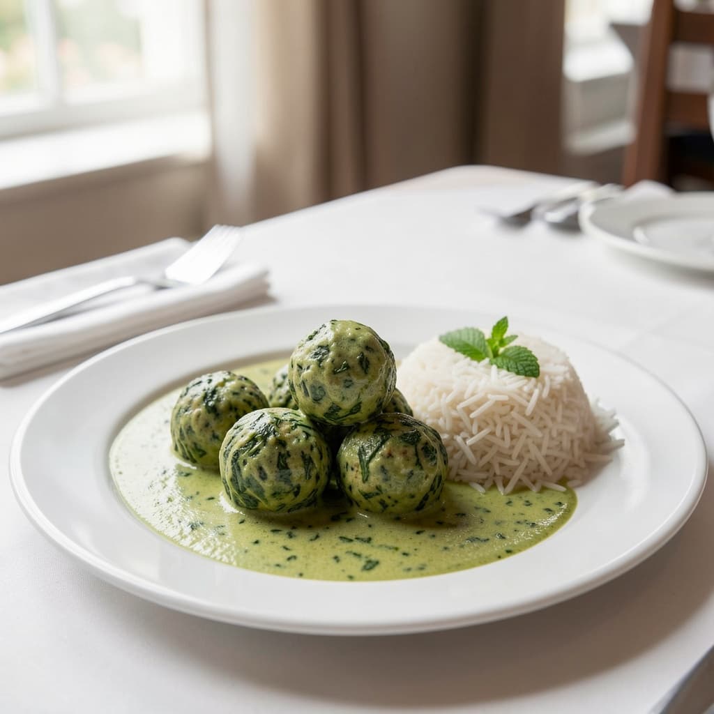 Spinach Kofta (Mint Leaf Chefs Specialty)