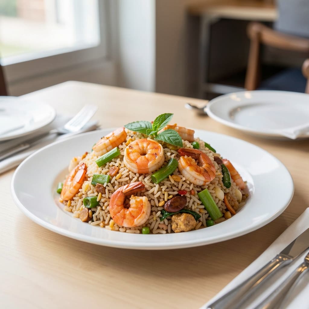 Szechwan Shrimp Fried Rice
